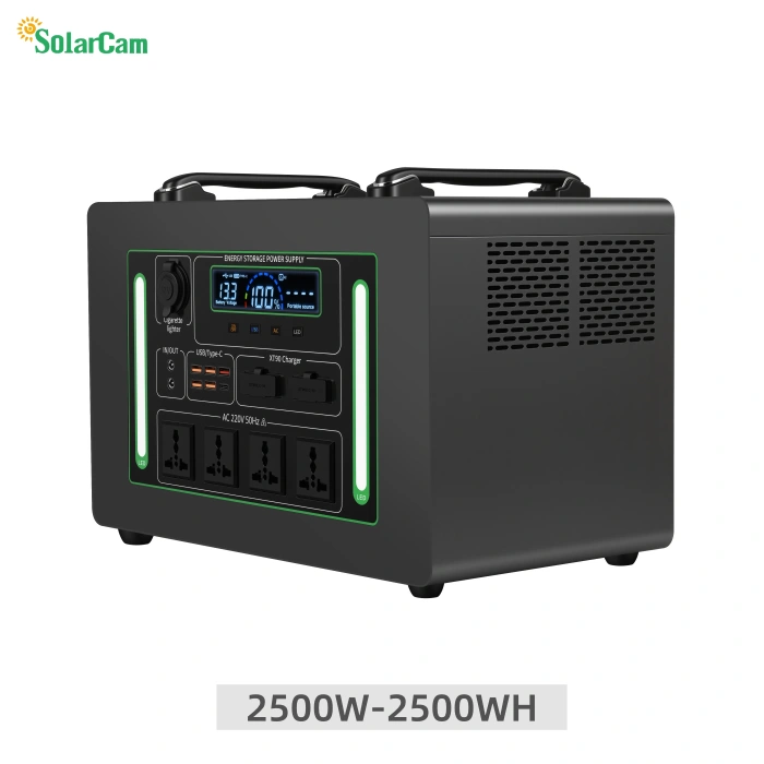 Solarcam SPEC-YN30-2500W Portable Power Station - 2048Wh LiFePO4