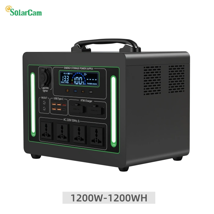 Solarcam SPEC-YN30-1200W Portable Power Station - 1152Wh LiFePO4