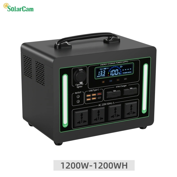 Solarcam SPEC-YN30-1200W Portable Power Station - 1152Wh LiFePO4