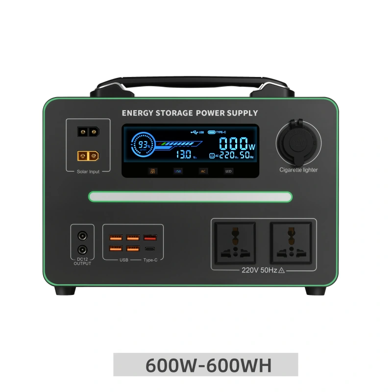 Solarcam SPEC-YN30-600W Portable Power Station - 576Wh LiFePO4