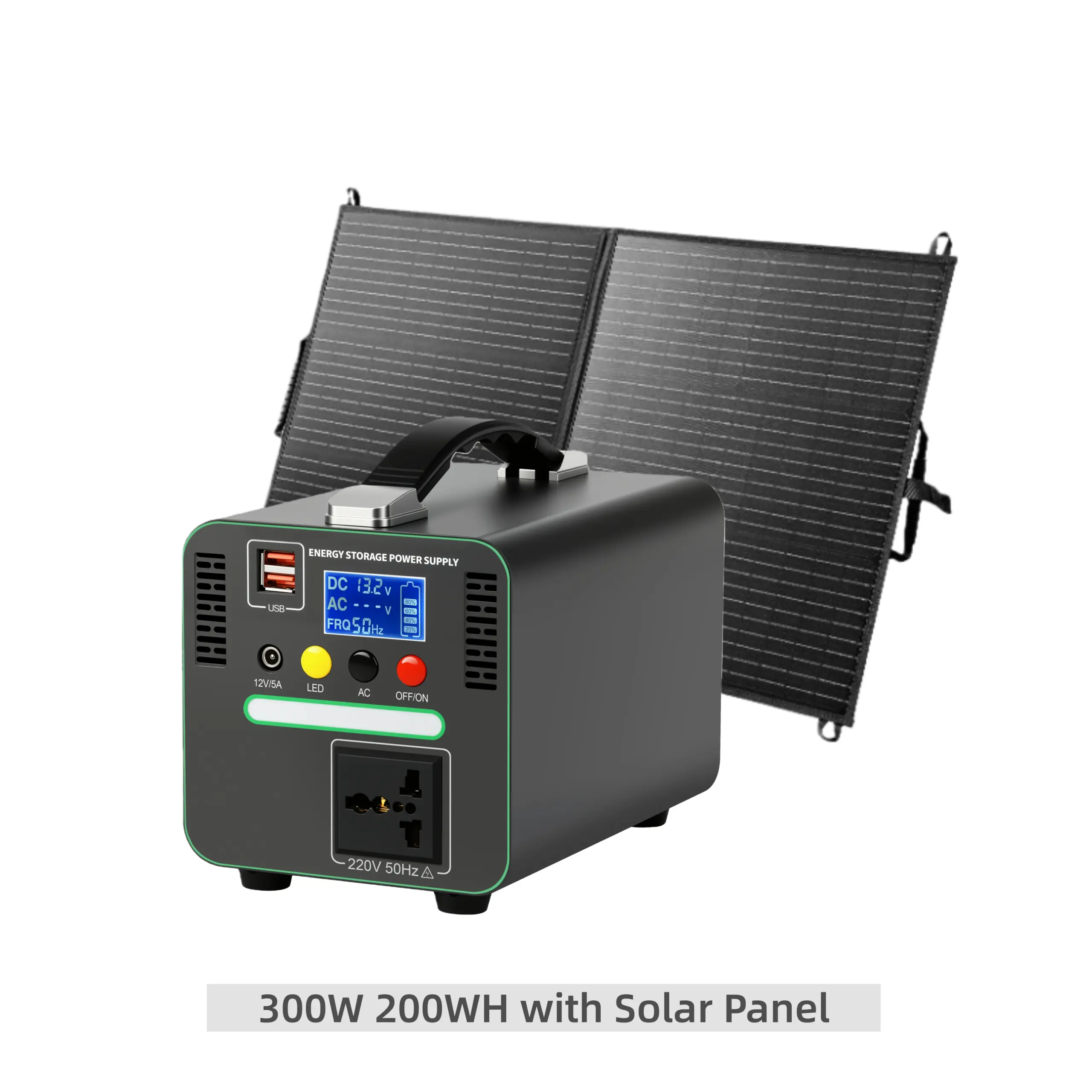 SPEC-YN30-300W Portable Power Station - 192Wh LiFePO4
